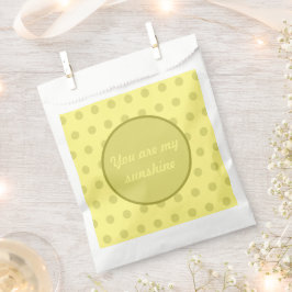Sacolinha Você É Minha Bolsas De Luz Solar (Amarelo-Manteiga