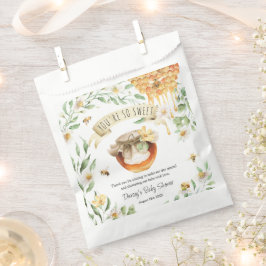 Sacolinha Você é tão doce, querida. Obrigado, Chá de fraldas