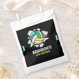 Sacolinha Volleyball Fun Birthday Boy