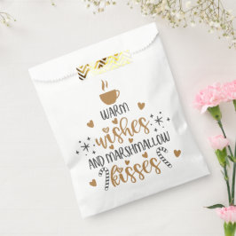 Sacolinha Warm Wishes and Marshmallow Kisses 