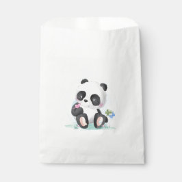 Sacolinha Watercolor Baby Panda