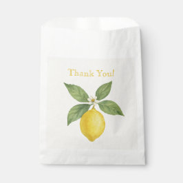 Sacolinha Watercolor Lemon Obrigado