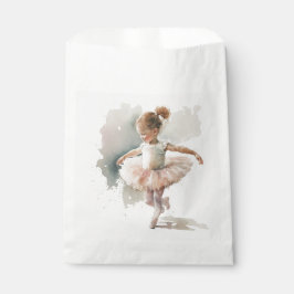 Sacolinha Watercolor Little Ballerina
