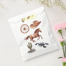 Sacolinha Watercolor Western Kid Art