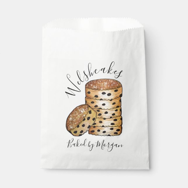 Sacolinha Welsh Cakes Welshcakes Bakestones Reino Unido Comi (Frente)