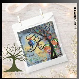 Sacolinha Whimsical Elf Gender Reveal Baby Shower Custom