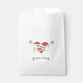 Sacolinha White Paper Wedor Bag - Personalizável