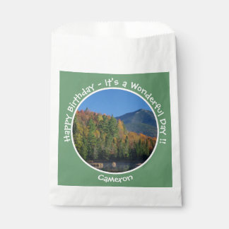 Sacolinha Whiteface Mountain, Adirondack Autumn Party Items