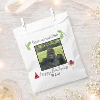 Sacolinha Wild Gorilla Birthday Party Theme