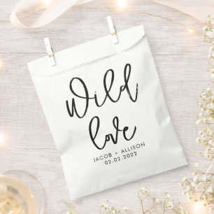 Sacolinha Wild Love Eco Confetti Favor Birdflower & Wildflow