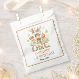 Sacolinha Wild One Animal 1st Birthday Party | Safari Jungle