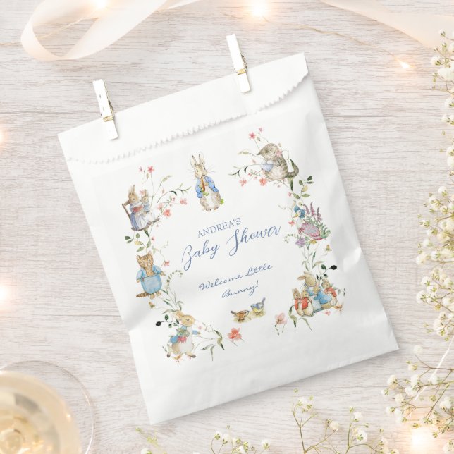 Sacolinha Wildflower Peter o Chá de fraldas do Coelho (Cortado)