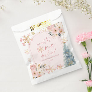 Sacolinha Winter Onederland Snowflake Party (Festa de primei