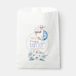 Sacolinha Woodland Deer Twinkle Star Obrigado Chá de fraldas