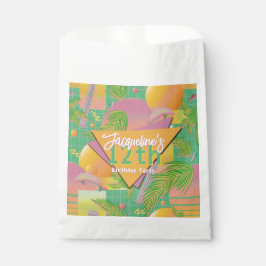 Sacolinha Yellow Summer Vaporwave Sunset Birthday