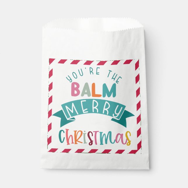 Sacolinha you're the balm merry Christmas gift Note Card (Frente)