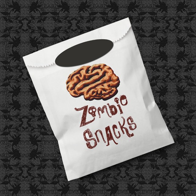 Sacolinha Zombie Snacks Halloween (Criador carregado)
