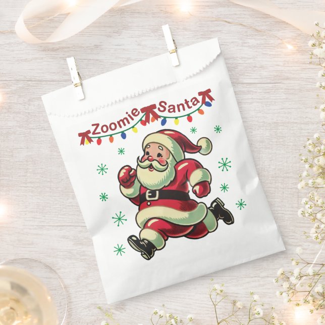 Sacolinha Zoomie Santa Christmas (Cortado)