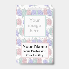 Sacos de Algodão Doce em Cordão Crachá