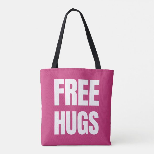 Sacos de Tote de Hugs Gratuitos (Verso)