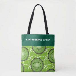 Sacos de tote kiwi essência verde