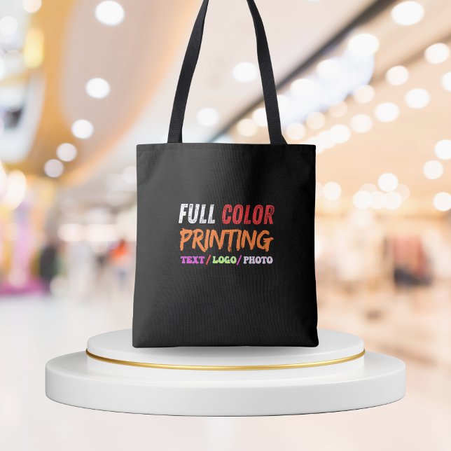 Sacos de Tote Personalizados com Logotipo - Foto P (Custom Tote Bags with Logo - Personalized Cotton Shopping Bags)