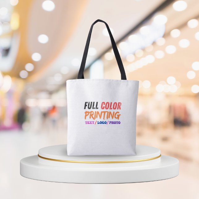 Sacos de Tote Personalizados com Logotipo - Foto P (Custom Tote Bags with Logo - Personalized Cotton Shopping Bags)