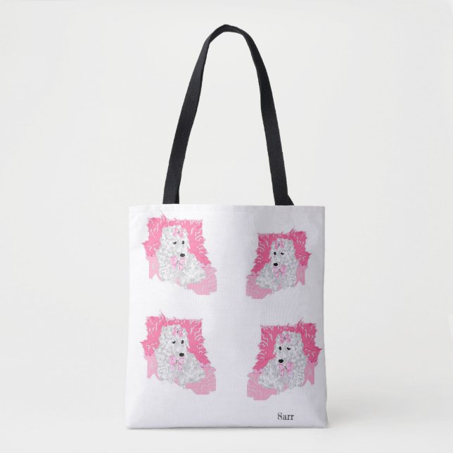 Sacos de Tote / Poodles (Frente)
