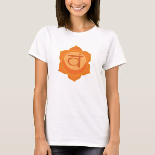 Sacral Chakra Svadhishthana Canvas feminina no top