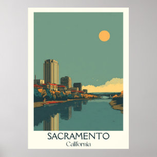 Sacramento California Art Impressão Capitólio es