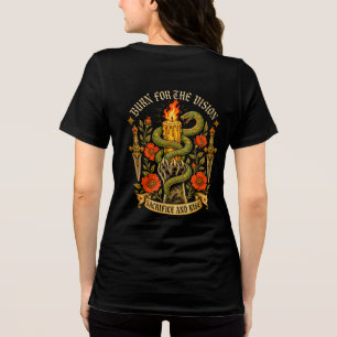 Sacrifício e Ascensão – Camiseta Feminina