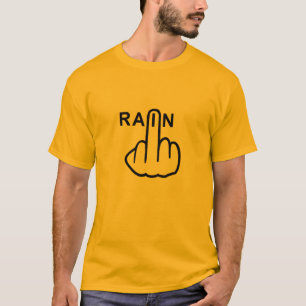 Sacudir de Chuva da Camisa T
