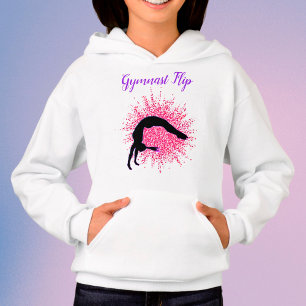 "Sacudir de ginástica" Girls Gymnastics Pink & Pu