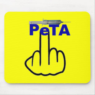 Sacudir de Mousepad Peta