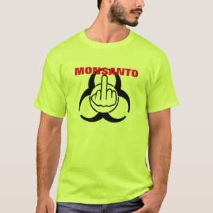 Sacudir de Risco Biológico Monsanto para Camisa T