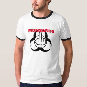 Sacudir de Risco Biológico Monsanto para Camisa T