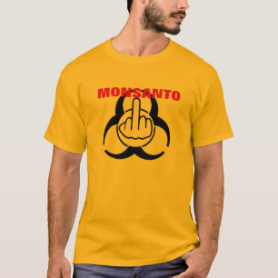 Sacudir de Risco Biológico Monsanto para Camisa T