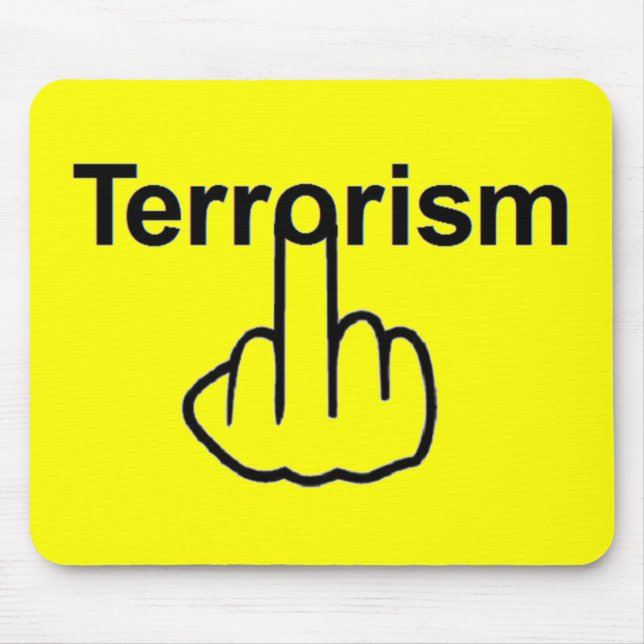 Sacudir de Terrorismo de Mousepad (Frente)