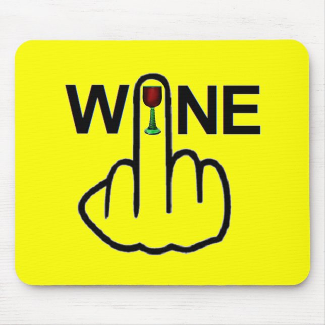 Sacudir de vinho do Mousepad (Frente)