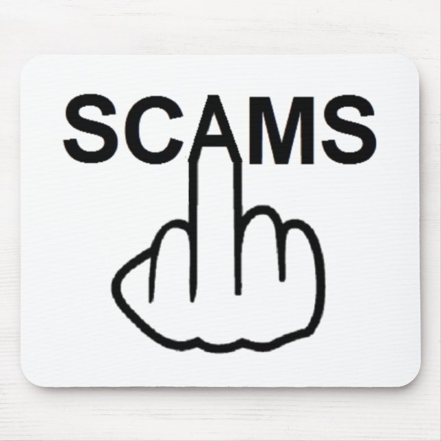 Sacudir do Mousepad Scams (Frente)