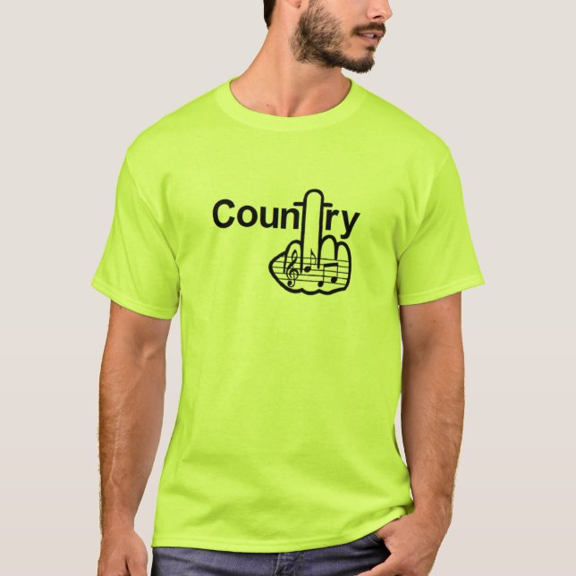 Sacudir do País do Camisa T (Frente)