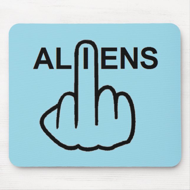 Sacudir dos aliens de Mousepad (Frente)