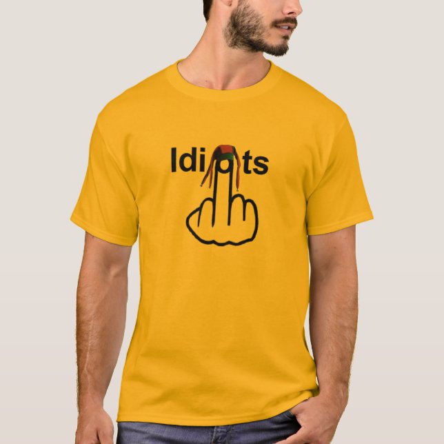 Sacudir dos Idiotas da Camisa T (Frente)