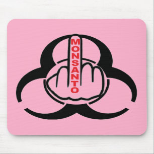 Sacudir Monsanto Bio Hazard do Mousepad