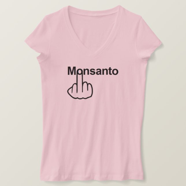 Sacudir Monsanto de Camisa T (Frente do Design)