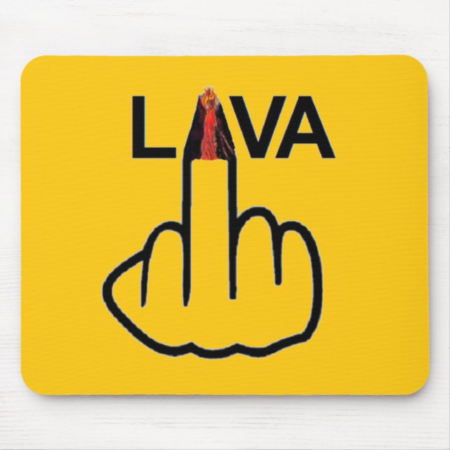 Sacudir Mousepad Lava (Frente)