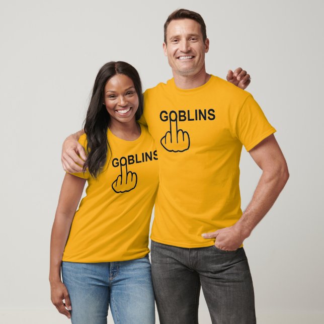 Sacudir V-Neck Goblins de Camisa T (Unissex)