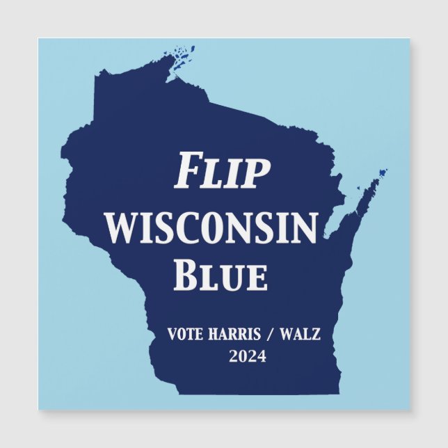 Sacudir Wisconsin Blue em 2024 (Frente)