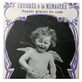 Sad Cherub Angel Impressão