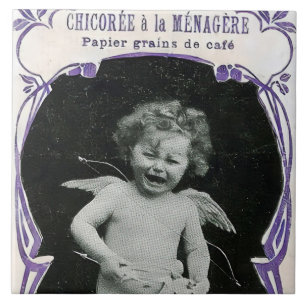Sad Cherub Angel Impressão